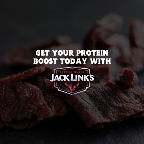Jack Link's Beef Jerky Sweet & Hot, Box of 12 x 60 g, Dried Meat Snack, High Protein Snacks for Gym, Fitness, Outdoor, Hiking, American Food