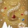 Lindt Lindor Assorted Mini Advent Calendar 2025 – 117g – 24 Mini Chocolate Truffles with a Smooth Melting Filling