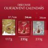 Lindt Lindor Assorted Mini Advent Calendar 2025 – 117g – 24 Mini Chocolate Truffles with a Smooth Melting Filling
