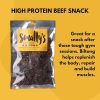 Smally's Biltong Original - High Protein Beef Snack, Ready to Eat, Gluten Free, Low Fat, No Added Sugar, No Artificial Colours or Flavours - 500g Pack