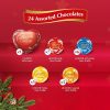 Lindt Lindor Assorted Mini Advent Calendar 2025 – 117g – 24 Mini Chocolate Truffles with a Smooth Melting Filling