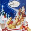 Lindt Milk Chocolate Christmas Advent Calendar 2025 – Medium 160g – 24 Chocolate Figures & Truffles – Magical Countdown Gift